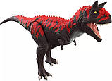 Динозавр Карнотавр Світ Юрського Періоду - Dinosaur Carnotaurus Jurassic World JCG20 Mattel Оригінал, фото 3