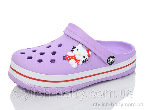 Дитяча колекція літнього взуття гуртом. Дитячі крокси 2023 бренда Luck Line (рр. с 30 по 35), фото 1