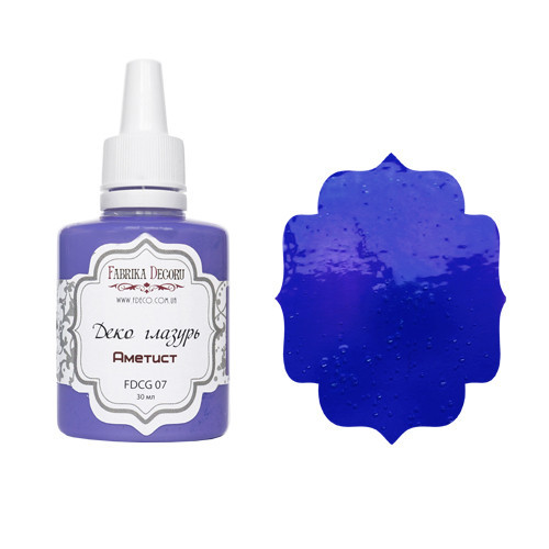Деко глазур, колір "Аметист", 30 мл, фото 1