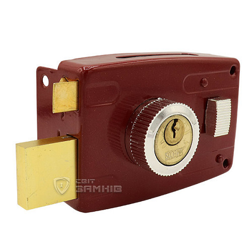Замок накладний LOCK Китай (BS60мм) 3 ключа, Арт.63413