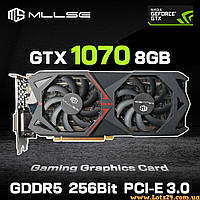 Видеокарта MLLSE GeForce GTX 1070 8GB GDDR5 256bit DirectX 12 для игр майнинга VR Ready бюджетна nvidia для ПК
