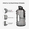 Пляшка IronFlex Gallon Water Bottle 2.2 л, Black, фото 4