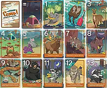 Настільна гра Геть! Тварини проти туристів (Scram!), фото 4