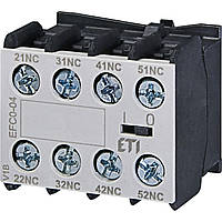 Блок-контакт ETI EFC0-04 (4NC) для 3 р СЕС (4641525)