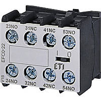 Блок-контакт ETI EFC0-22 (2NO+2NC) для 3р СЕС (4641524)