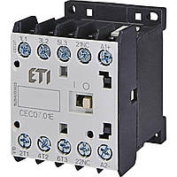 Контактор мініатюрний ETI CEC 07.01 110V AC (7A; 4kW; AC3) (4641059)