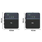 Петличний мікрофон для телефону від Wifi, SX9 / Мікрофон петличка / Мікрофон для блогерів, фото 8