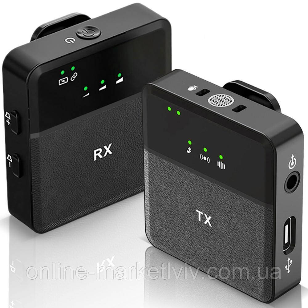 Петличний мікрофон для телефону від Wifi, SX9 / Мікрофон петличка / Мікрофон для блогерів, фото 1