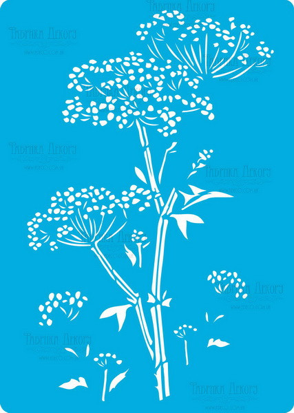 Трафарет -190. "В очікуванні літа", фото 1