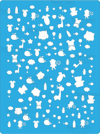 Трафарет — 171. «Малюк», фото 1