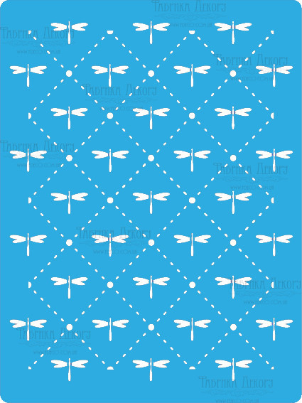 Трафарет — 165. «Стрікози фон», фото 1