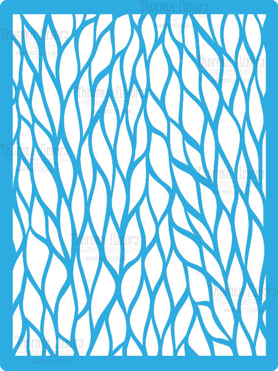 Трафарет — 162. «Листочки», фото 1