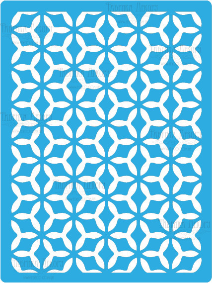 Трафарет — 140. «Кристалева решітка», фото 1