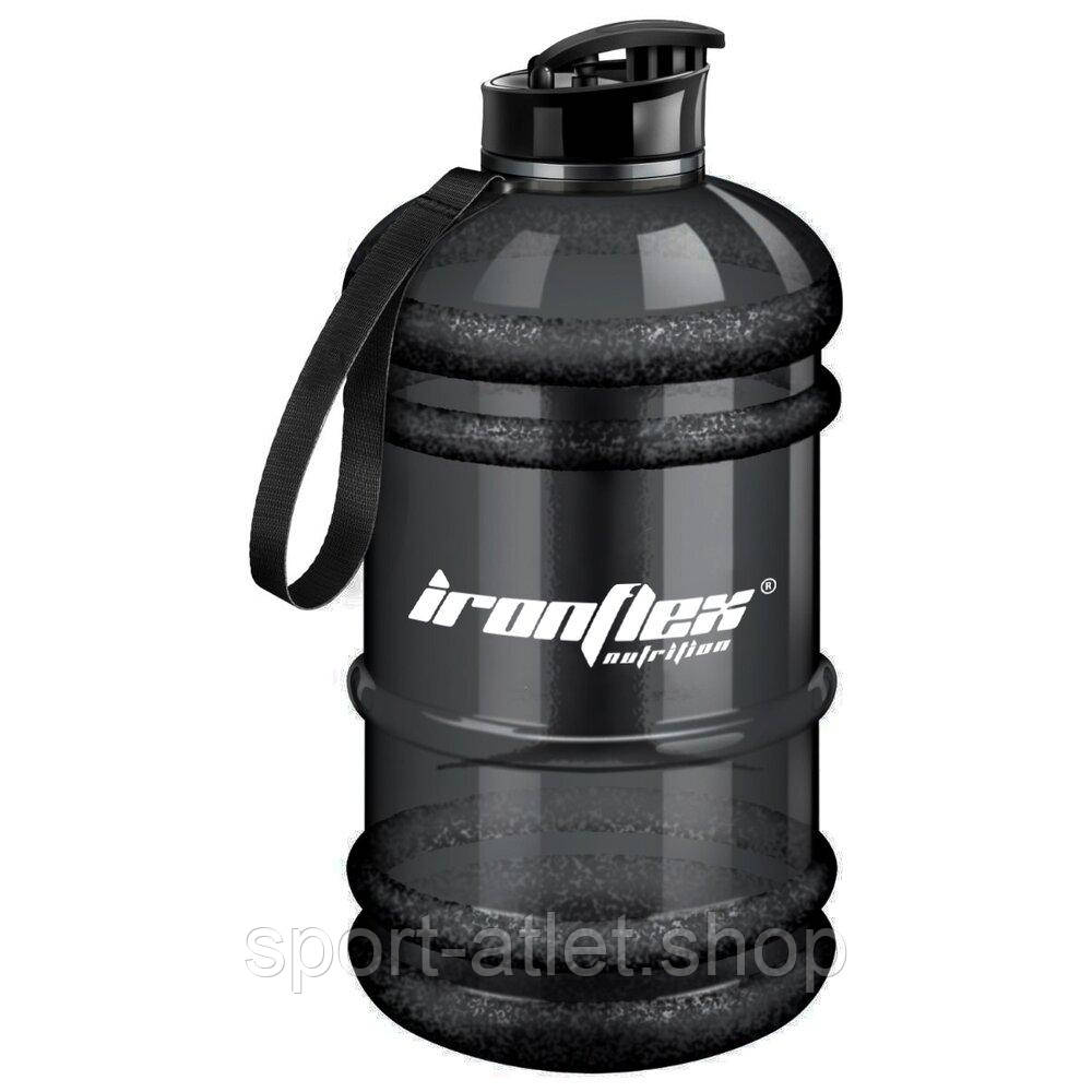 Пляшка IronFlex Gallon Water Bottle 2.2 л, Black, фото 1