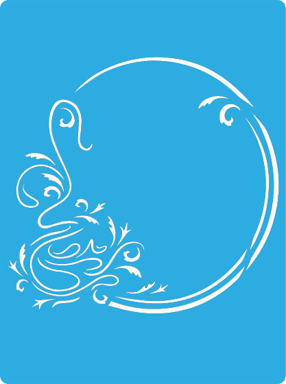 Трафарет — 123. «Ажурна фоторамка 3», фото 1