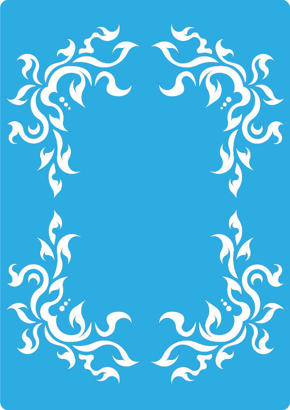 Трафарет — 122. «Ажурна фоторамка 2», фото 1