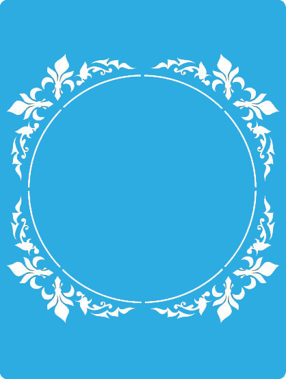 Трафарет — 121. «Ажурна фоторамка 1», фото 1