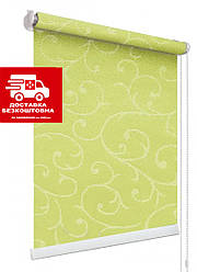 Рулонні штори Акант 2257 салатовий колір