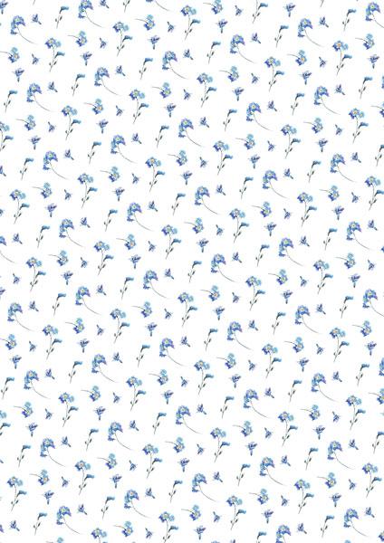 Оверлей Волошки фон 21х29,7 см, фото 1