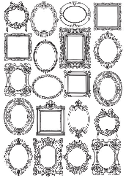 Оверлей Рамочки 21х29,7 см, фото 1