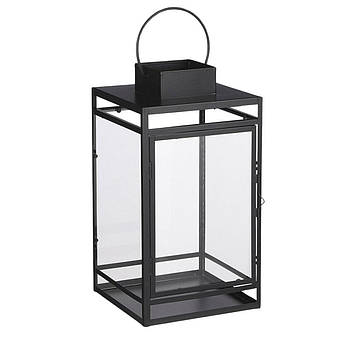 Ліхтар у чорному кольорі в стилі лофт Edelman