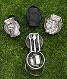 Туристичний набір посуду на 1 особу з кухлем, фото 2