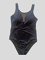 Купальник 2025 слитный Sisianna 7008 черный (В НАЛИЧИИ ТОЛЬКО 44 46 48 50 52 УКР р-ры), фото 4