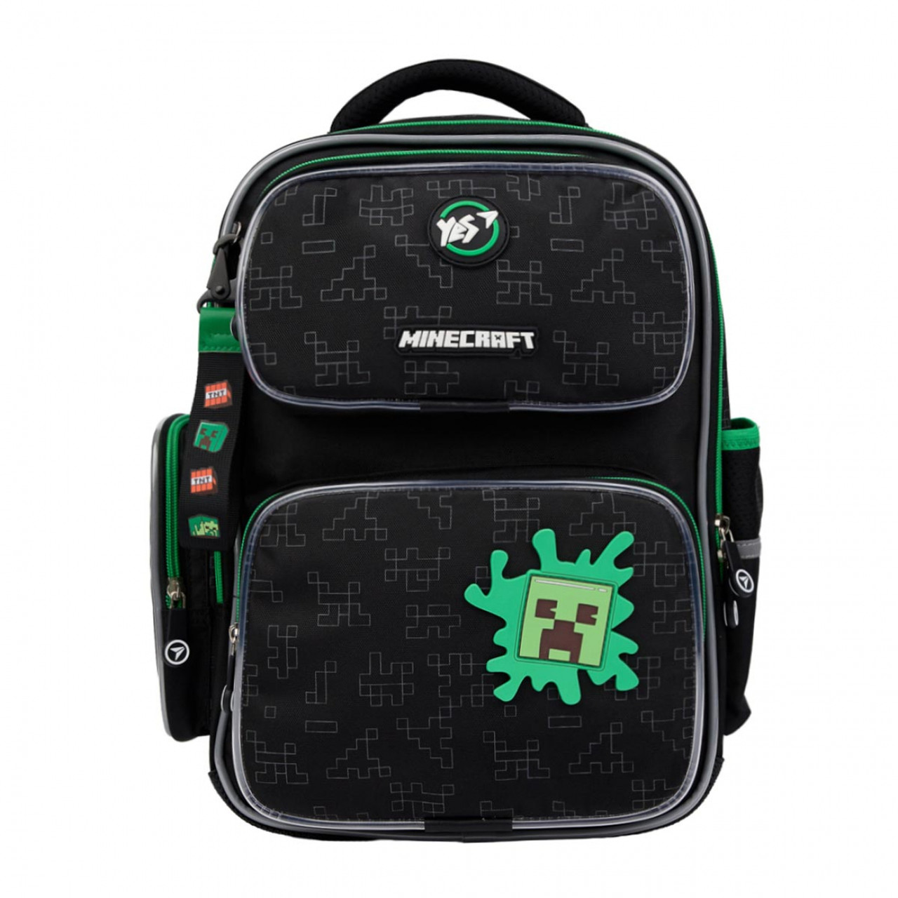 Рюкзак YES S-101 шкільний напівкаркасний Minecraft Time 559823, фото 1