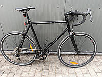 Велосипед шосейний Fixie на Shimano Sora 28" alu, чорний б/у