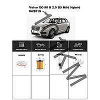 Комплект фільтрів Volvo XC90 II 2.0 B5 Mild Hybrid (2019-) WIX
