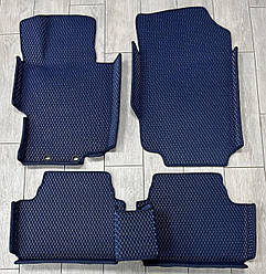 3д Eva килимки в салон для Honda Accord 7 2002-2008 / Хонда Акорд 7 килимки з бортиками