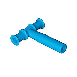 Сенсорна жувальна трубка для автентичних дітей Т-подібна оральна моторика Blue 10757-75804