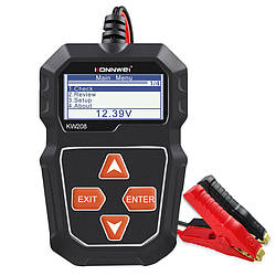 Автомобільний тестер акумулятора Konnwei KW208 12V