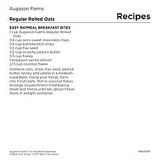 Вівсяні пластівці сублімовані Augason farms 4,54 кг (101086), фото 4