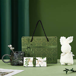 Подарунковий чайний набір C2024 чашка + полотня + ніжка + подарункова коробочка Gray 13153-82231