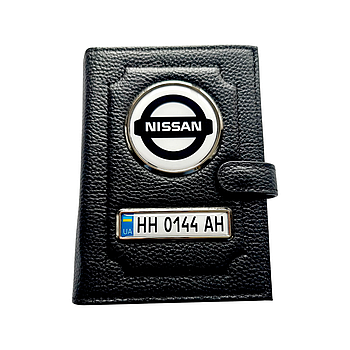 Портмоне з держ. номером Nissan, візитниця