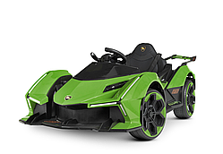 Дитячий електромобіль Lamborghini зелений Bambi