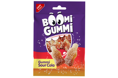 Цукерки желейні Boomi Gummi Sour Cola, 70 г (Бумі Гумі)