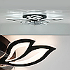 Люстра з вентилятором FAN ASTRA 85W+18W 5F APP чорна Esllse керована світлодіодна Ø680x120мм LED BLACK, фото 7