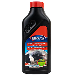 Рідина від кротів Bros, 500 мл (Польща)