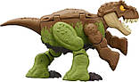 Динозавр-трансформер Тиранозавр і Анкілозавр – Dinosaur Transformer Ankylosaurus to T Rex HLP06 Mattel, фото 3