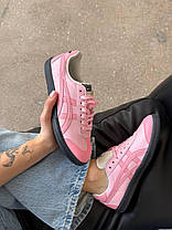 Жіночі кросівки Asics Onitsuka Tiger Tokuten Pink Рожеві Кеди Асікс Оніцука шкіра текстиль демісезон, фото 3