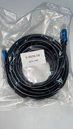 Кабель HDMI - HDMI 8K, Version 2.1, 10 метрів, чорний, фото 3