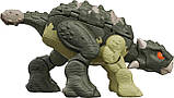 Динозавр-трансформер Тиранозавр і Анкілозавр – Dinosaur Transformer Ankylosaurus to T Rex HLP06 Mattel, фото 3