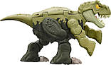 Динозавр-трансформер Тиранозавр і Анкілозавр – Dinosaur Transformer Ankylosaurus to T Rex HLP06 Mattel, фото 4
