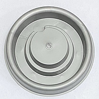 Поїлка для курчат під банку срібляста Україна