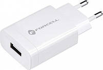 FORCELL F-ENERGY TFK-TC-1099 Charger network USB A + Cable USB A do Typ C QC3.0 2,4A 18W White, фото 4