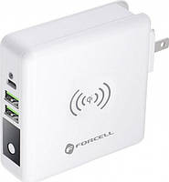FORCELL F-ENERGY Charger wielofunkcyjna 4w1 15W ze złączami USB/USB typ C, power bankiem 8000mAh i Landingm wirelessm, фото 5