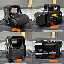 Коліматорний 558 + магніфер G43 (коп. EOTech), 1MOA, 3х, зі збільшувачем, фото 5
