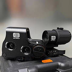 Коліматорний 558 + магніфер G43 (коп. EOTech), 1MOA, 3х, зі збільшувачем